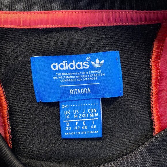 Adidas Originals Rita Ora Space Shifter Iridescent Holographic Crew Neck Size M - Picture 4 of 12